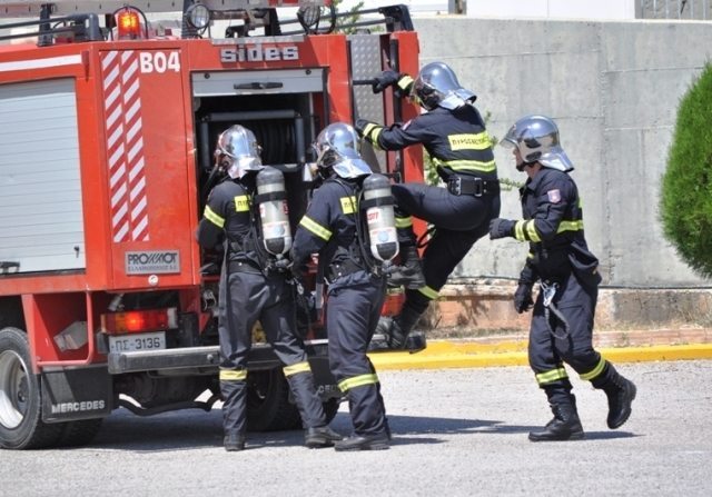 Πυρκαγιά σε σούπερ μάρκετ στο Γύθειο