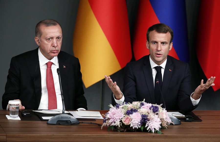 Ερντογάν – Μακρόν: Επίθεση Τούρκου προέδρου για τα σχόλια