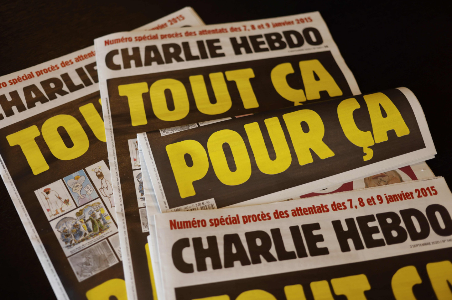 Σκίτσα Charlie Hebdo: Το νέο εξώφυλλο του σατιρικού περιοδικού