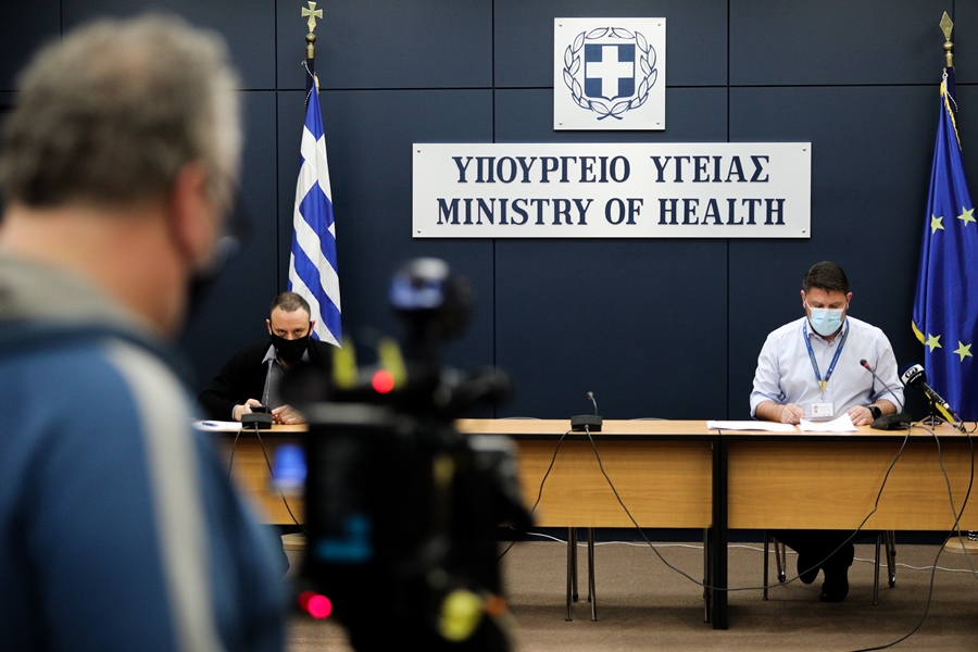 Κορονοϊός live: Η ενημέρωση του υπουργείου Υγείας