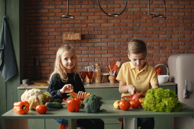 Παιδιά και λαχανικά 
