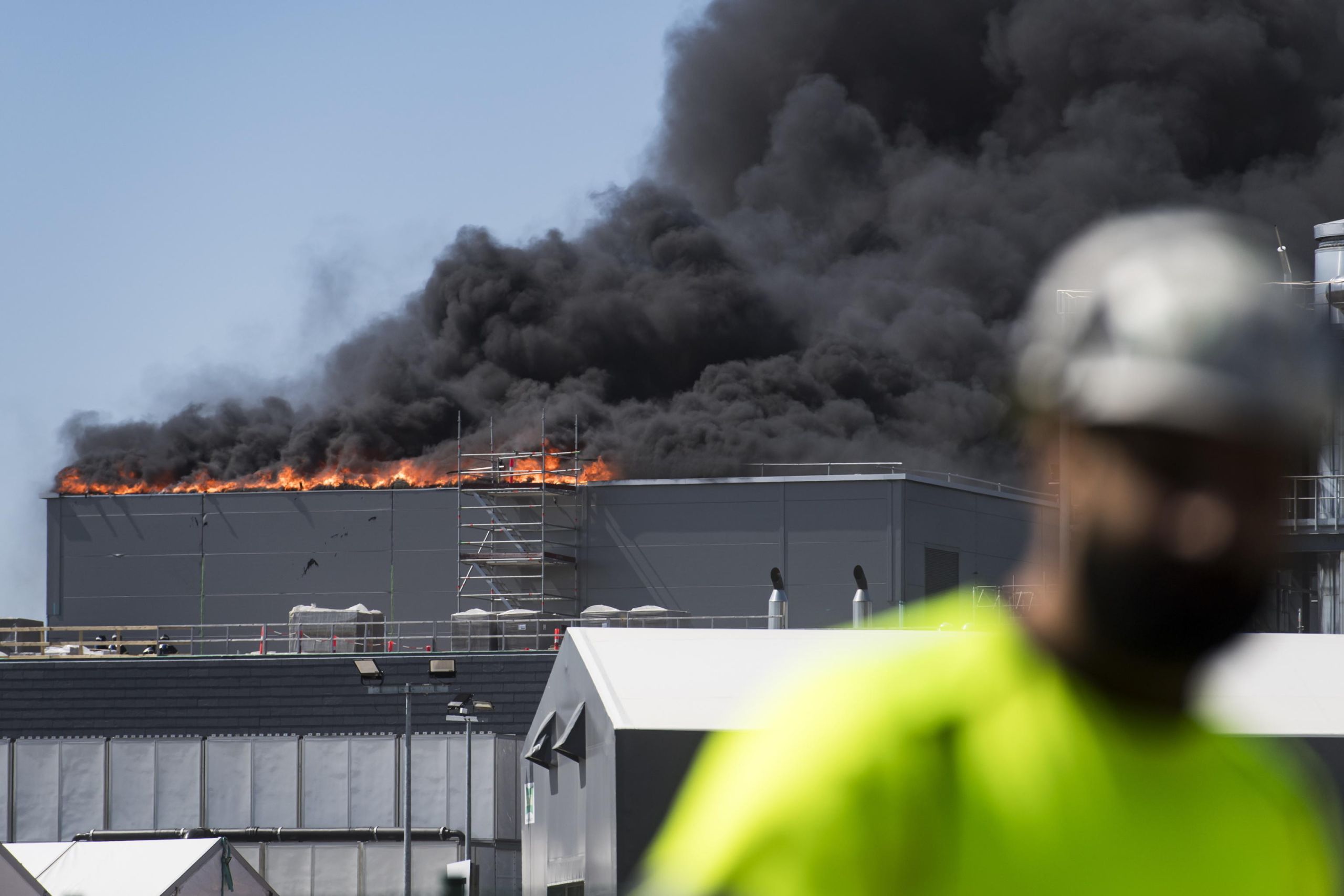 Πυρκαγιά Δανία: Στις φλόγες γραφεία φαρμακευτικής εταιρίας