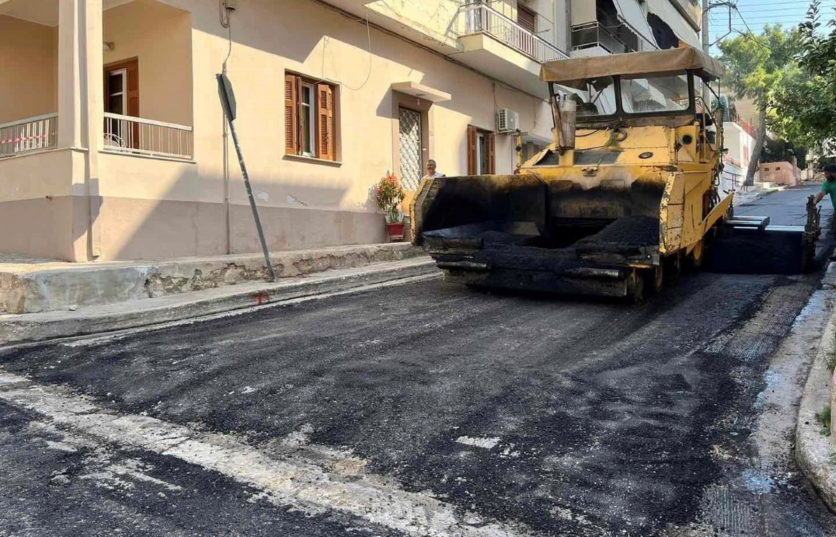 Δήμος Κερατσινίου-Δραπετσώνας: Νέες Ασφαλτοστρώσεις στον Δήμο