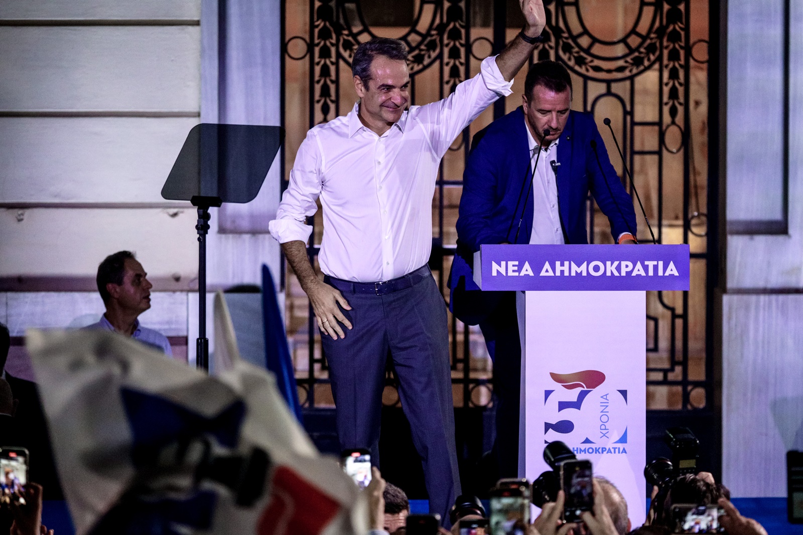 Μητσοτάκης Ρηγίλλης: Να χαρίσουμε στη ΝΔ τρεις συνεχόμενες κυβερνητικές θητείες